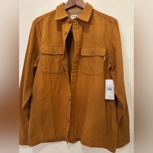 Hurley Caramel Button-Up Shirt Jacket